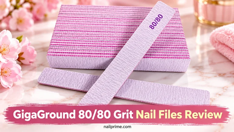 GigaGround 8080 Grit Nail Files Review