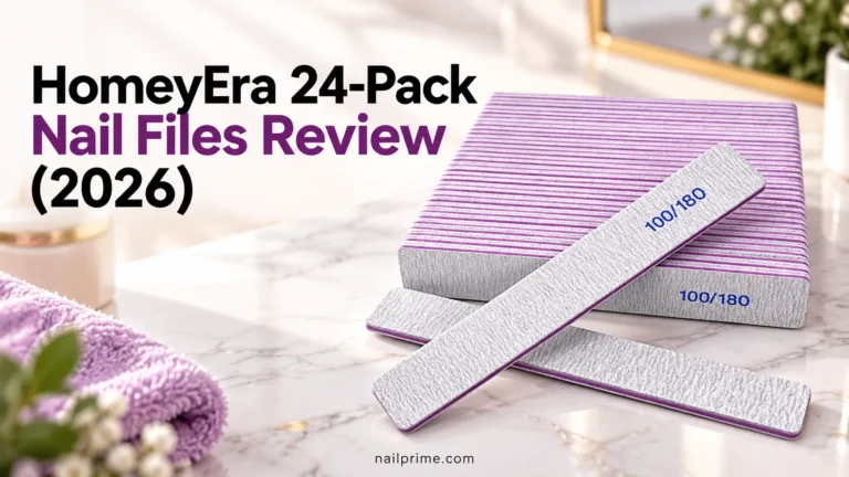 HomeyEra 24-Pack Nail Files Review (2026)