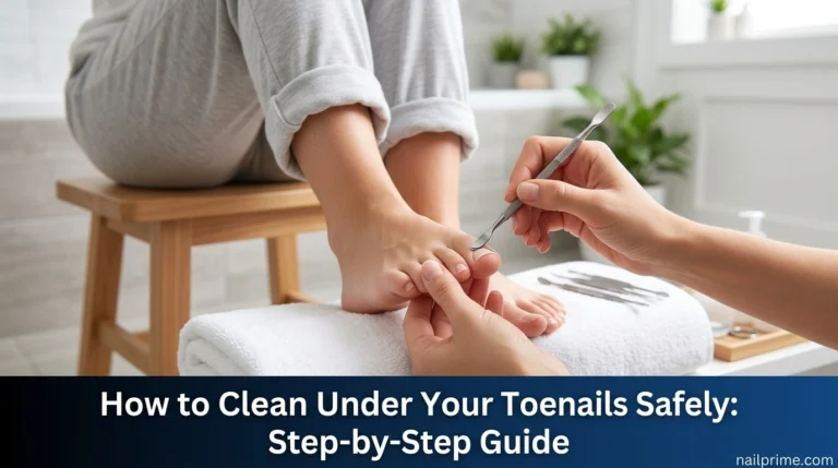 How to Clean Under Your Toenails Safely