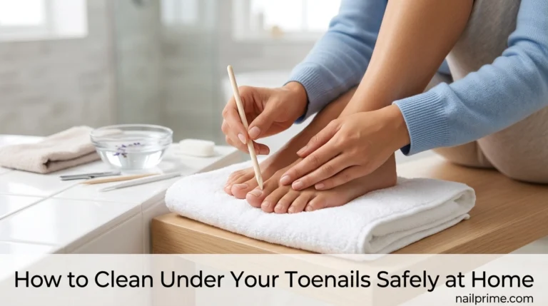 How to Clean Under Your Toenails Safely