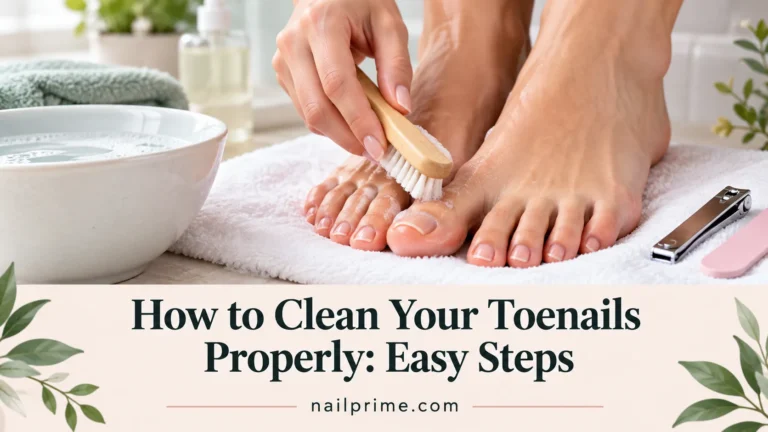 How to Clean Your Toenails Properly Easy Steps