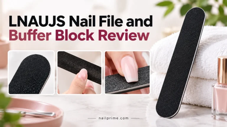 LNAUJS Nail File and Buffer Block Review