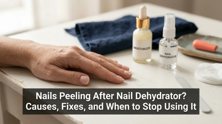 Nails Peeling After Nail Dehydrator Causes & Fixes