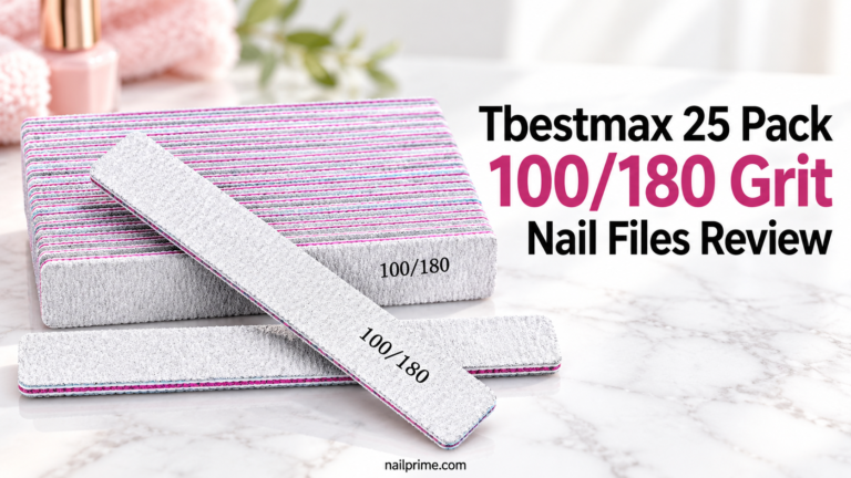 Tbestmax 25 Pack 100180 Grit Nail Files Review