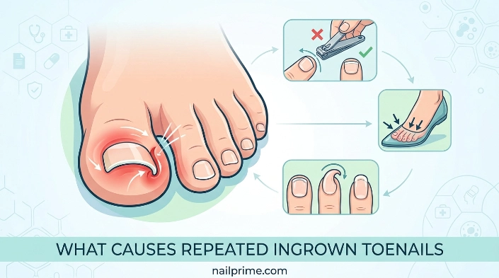 What Causes Repeated Ingrown Toenails