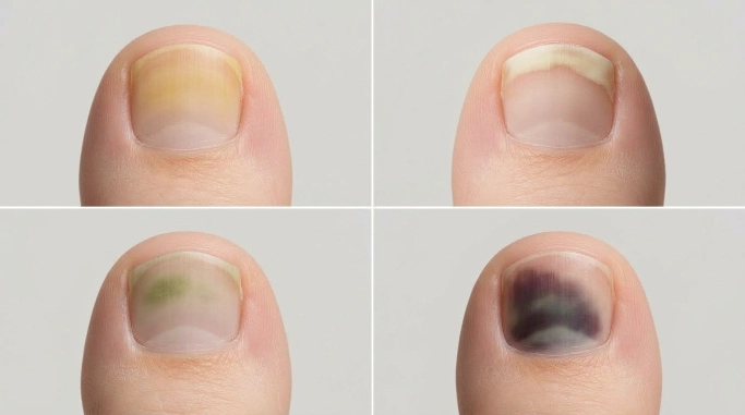 What Should You Do When a Toenail Changes Color