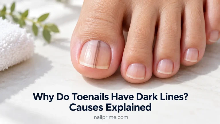 Why Do Toenails Have Dark Lines