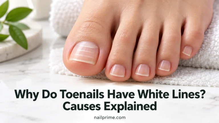 Why Do Toenails Have White Lines