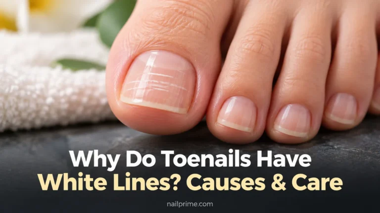 Why Do Toenails Have White Lines Causes & Care