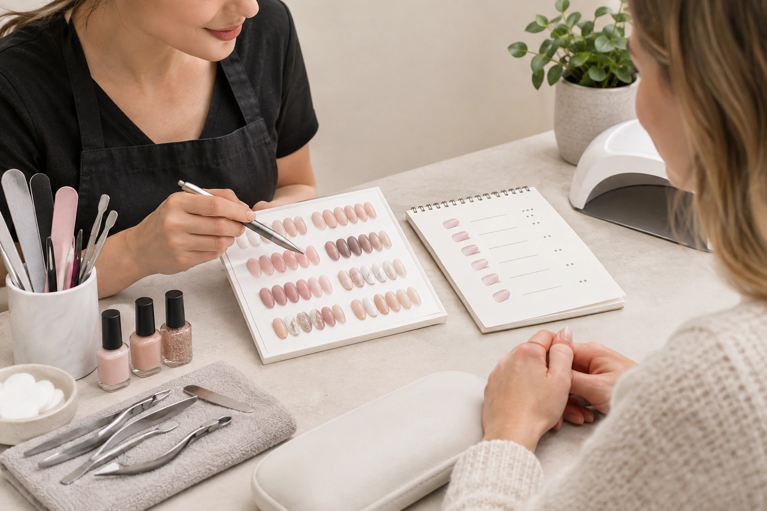 Budget guide for acrylic nail salon pricing