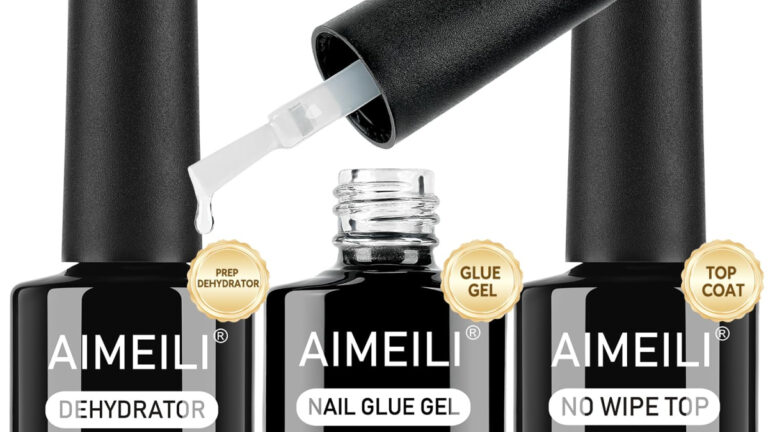 AIMEILI Nail Glue Gel Kit Review: HEMA-Free Set for Nail Tips