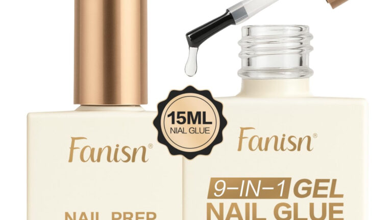 Fanisn Gel Nail Glue and Dehydrator Kit Review for Extensions