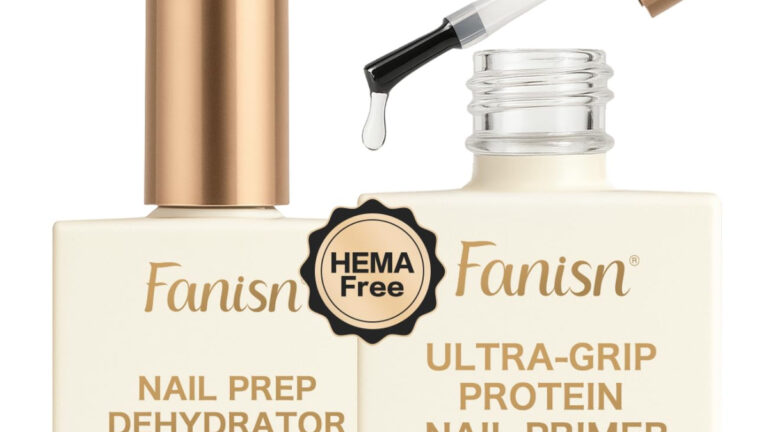 Fanisn Nail Dehydrator and Primer Set Review: HEMA-Free Prep