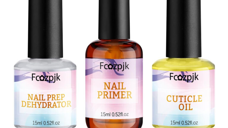 Fcozpjk Nail Prep Set Review: Dehydrator, Primer and Oil