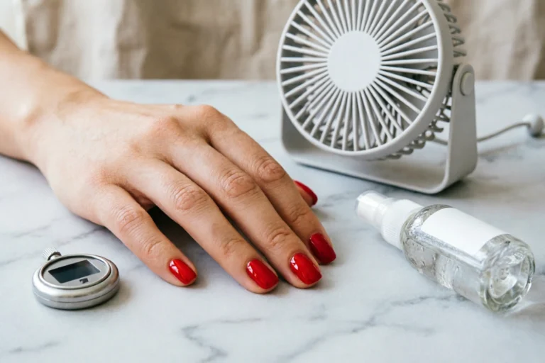 The Quickest Way to Dry Nail Polish at Home Without Smudging