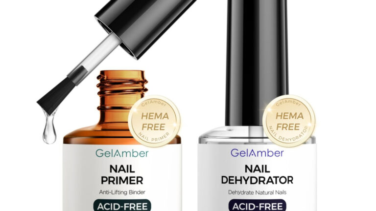 GELAMBER Nail Dehydrator and Primer Review: Gel Prep Results