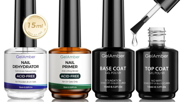 GELAMBER Nail Prep Kit Review: Glossy Gel Manicures