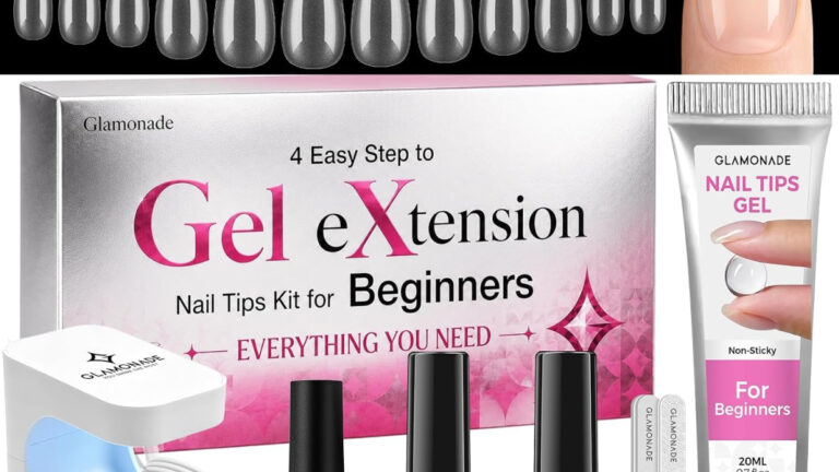 Glamonade Nail Extension Starter Kit Review: 504 Tips