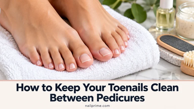 How to Keep Your Toenails Clean Between Pedicures