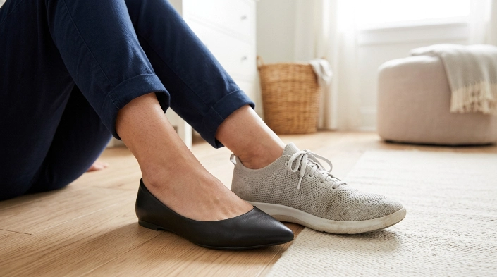 How to prevent ingrown toenails from shoes with a roomy toe box