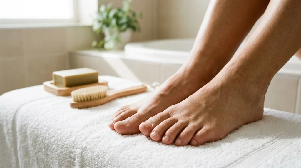  How to prevent toenail odor with clean and healthy foot care