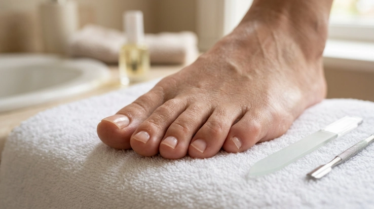 What factors affect toenail growth and healthy toenail development