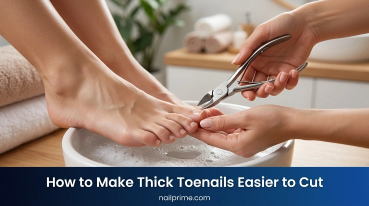 How to make thick toenails easier to cut using safe toenail tools