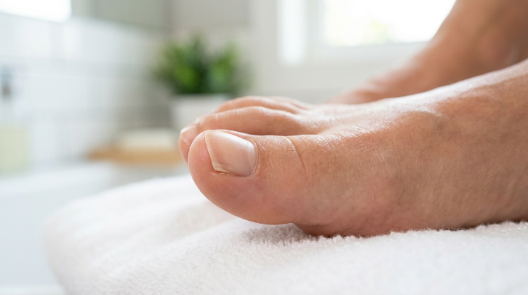 Why is my toenail loose with partial toenail lifting from the nail bed