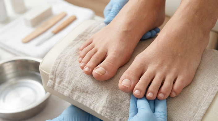 Why is my toenail changing shape with examples of common toenail changes