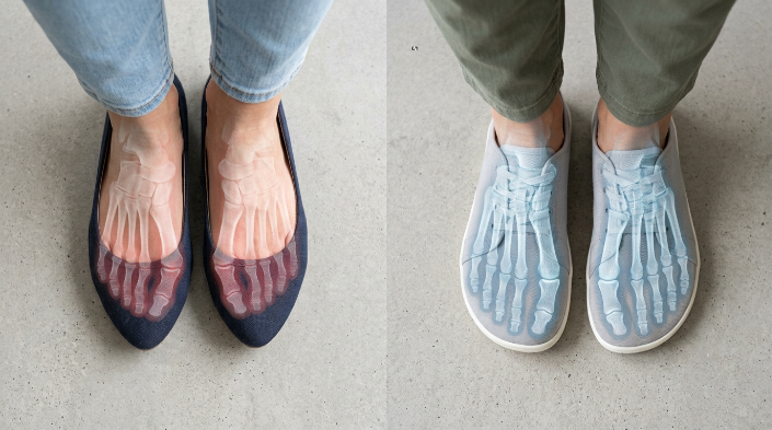  Proper shoe fit to prevent toenail damage from tight shoes