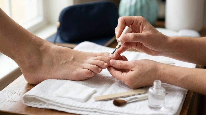 How Do You Use Nail Dehydrator on Toenails