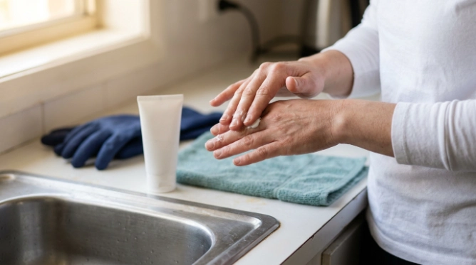How can you protect nails between manicures