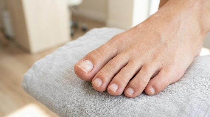 Why are my toenails white common toenail discoloration example