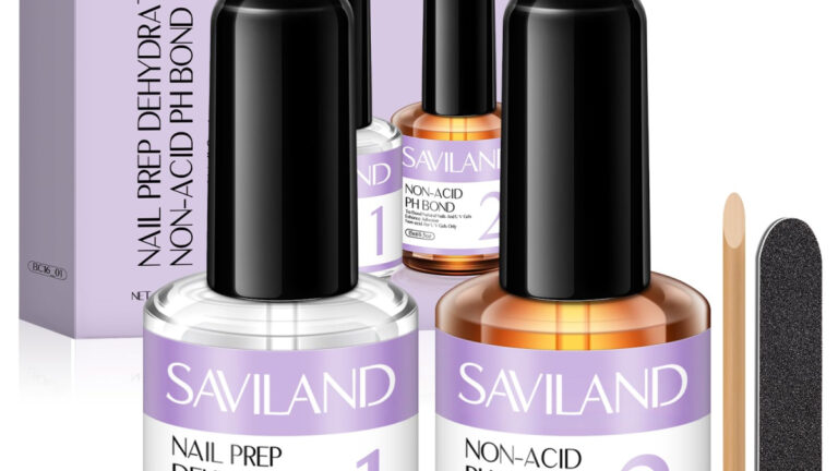SAVILAND Nail Prep Set Review: Bonding Quality & Nail Results