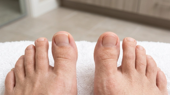 Can toenail shape increase the risk of ingrown toenails comparison