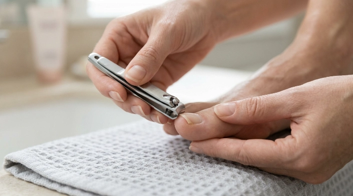 How to trim toenails straight across to help prevent ingrown toenails