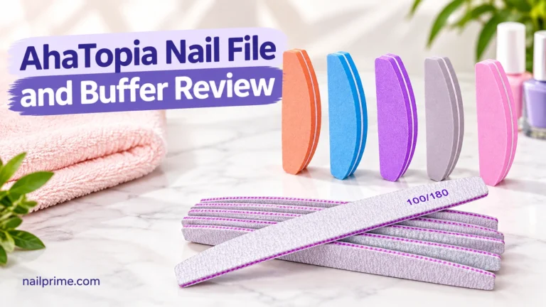 AhaTopia Nail File and Buffer Review