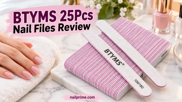 BTYMS 25Pcs Nail Files Review