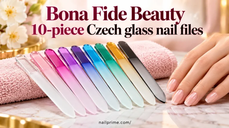 Bona Fide Beauty 10-piece Czech glass nail files