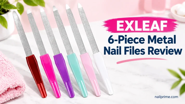 EXLEAF 6-Piece Metal Nail Files Review