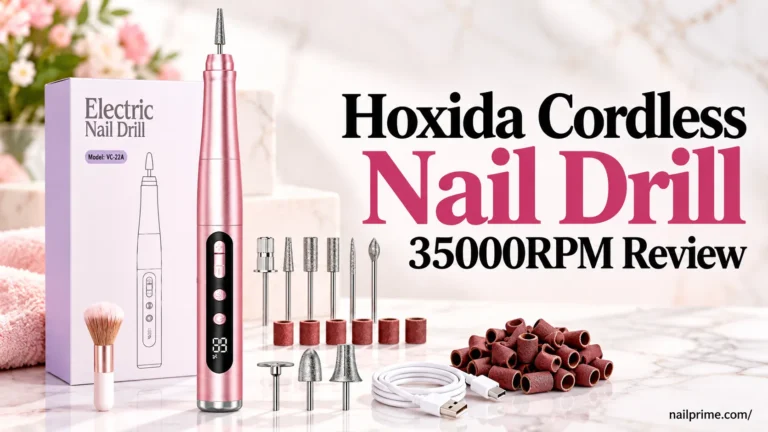 Hoxida cordless nail drill