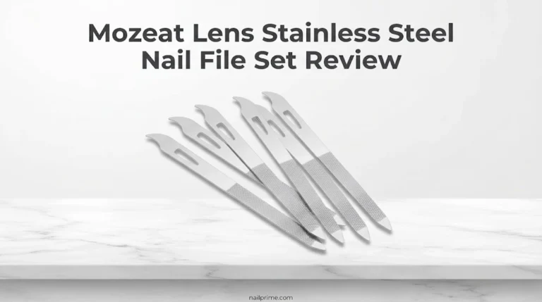 Mozeat Lens Stainless Steel Nail File Set Review