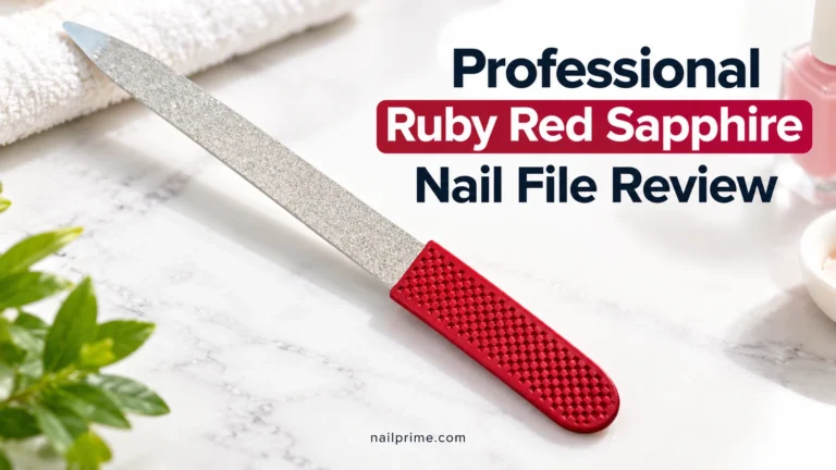 Professional Ruby Red Sapphire Nail File Review