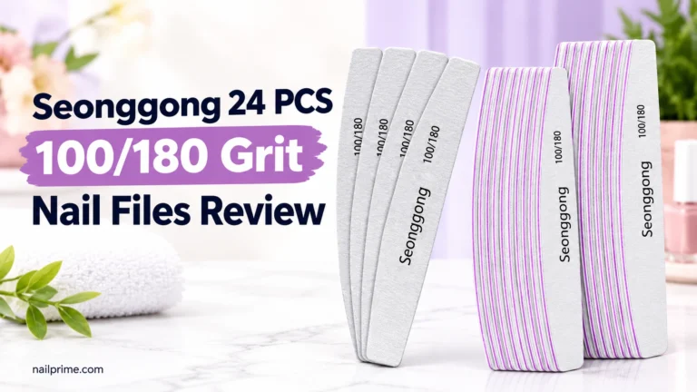 Seonggong 24 PCS 100180 Grit Nail Files Review