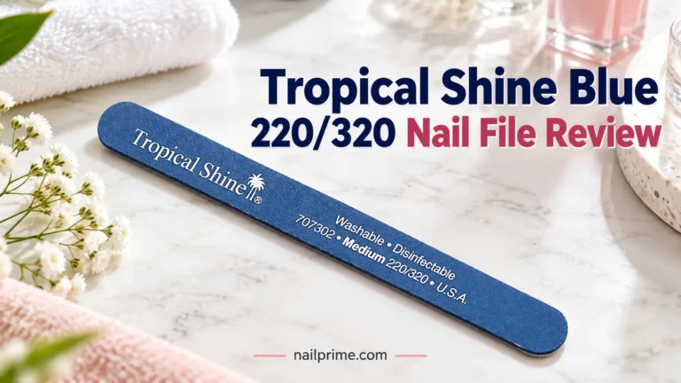 Tropical Shine Blue 220320 Nail File Review
